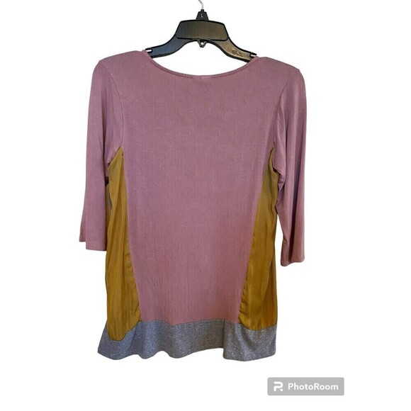 Anthropologie Dolan Left Coast Collection Colorblock Tee Shirt XS - Picture 2 of 4